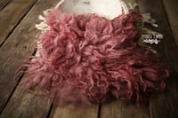 Dusty Rose hand felted fur