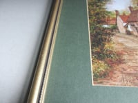 Image 11 of The Fox Inn, Northamptonshire by Alex Jawdokimov, Vintage Art Print, Framed 