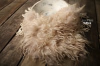 Chai Cream hand felted fur
