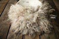 Variegated Tan hand felted fur