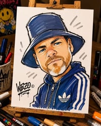 Old Skool Caricature Portraits by Wezo
