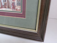 Image 12 of Cock Tavern, Bishopgates St, London by J. C. Maggs (b 1819) Vintage Framed Art Print, Coaching Scene