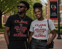 Image 1 of CLARK ATLANTA UNIVERSITY DEPARTMENT OF FASHION ALUMNI TEE