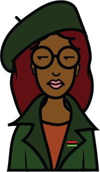 Image 1 of VAULT - ZARIA BERET ENAMEL PIN