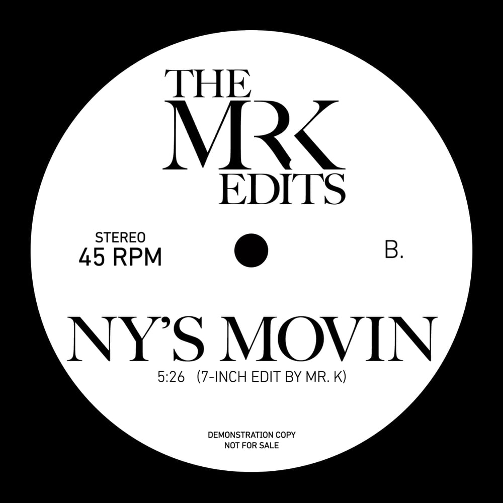 [7"] Hey Roots b/w New York's Movin' — MXMRK-2081