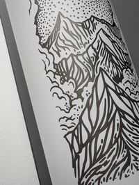 Image 2 of Yeti bottle and original ink drawing 6