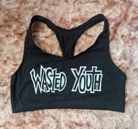 Image 1 of WASTED YOUTH bra top