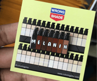 Image 2 of VAULT - MELANIN FOUNDATION PIN