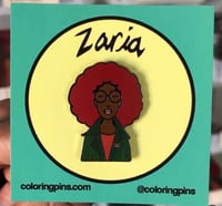 Image 2 of VAULT - ZARIA FRO ENAMEL PIN