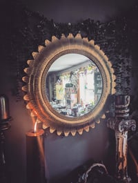 Image 2 of Brass Sun mirror