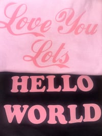 Image 2 of 🩷Love You Lots Baby Tee Version 🩷