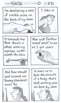 Image 1 of ✨NEW!!✨ Daily Comic 7/25: Visible Veins