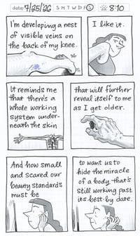 Image 2 of ✨NEW!!✨ Daily Comic 7/25: Visible Veins