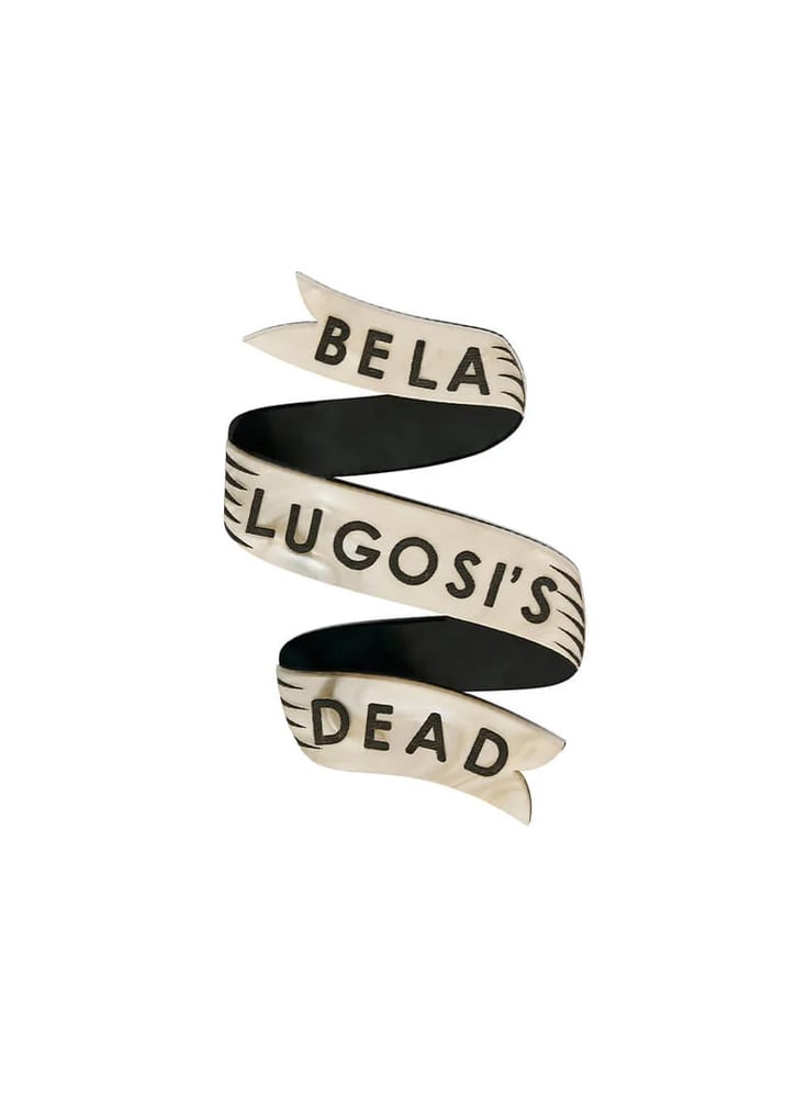 Image of Tatty Devine - Bela Lugosi's Dead Brooch