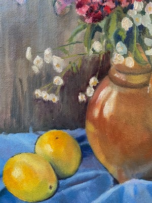 Image of painting - hydrangea