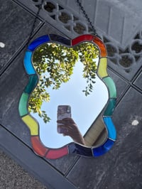 Image 1 of Rainbow Squiggle Mirror 