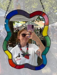 Image 2 of Rainbow Squiggle Mirror 
