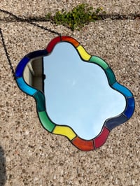 Image 3 of Rainbow Squiggle Mirror 