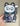 Grey Lucky Cat