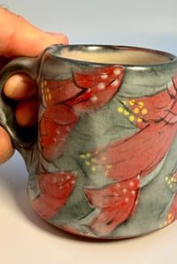 Image 3 of Red Petal Mug
