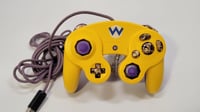 Image 1 of Modded Wario w/ Purple and Gold Leaf Resin