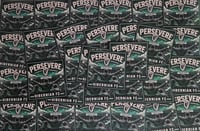 Image 2 of Pack of 25 7x7cm Hibs, Hibernian Persevere Football/Ultras Stickers