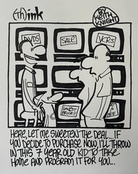  (th)ink-Original Art- "Kid Technology"