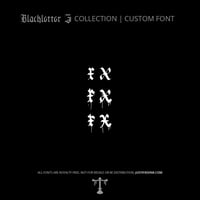 Image 12 of Inkwell Gothic (3 styles) - Custom Font