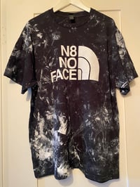 Image 2 of N8NOFACE "NORTH" FACE PAINT SPLATTER TSHIRT- SIZE X-LARGE