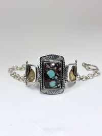 Image 4 of Turquoise Link Bracelet