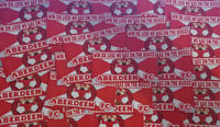 Image 1 of Pack of 25 10x5cm Aberdeen Win or loose Football/Ultras Stickers.