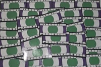 Image 2 of Pack of 25 10x5cm Hibs, Hibernian Persevere Mod style Football/Ultras Stickers