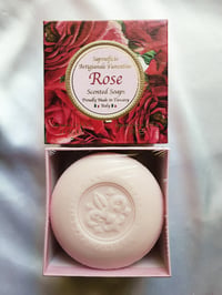 Image 2 of Saponificio Artigianale Fiorentino Rose Soaps 2 x 5.29oz