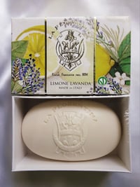 Image 2 of La Florentina Lemon Lavender Scented Soap 10.5oz