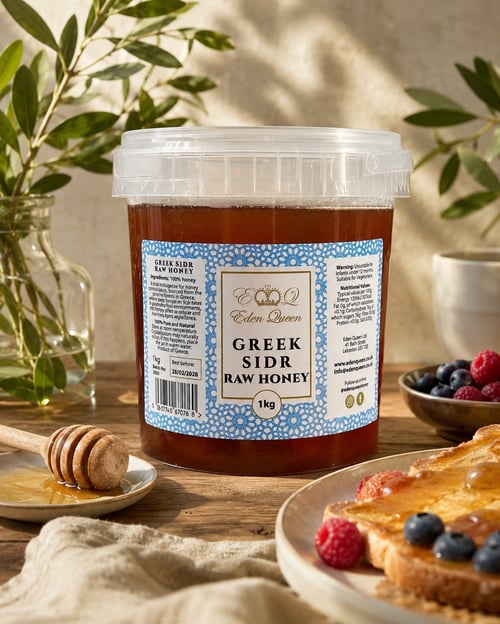 Image of Raw Greek Sidr Honey (1Kg)