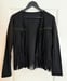 Image of Vampire's Web Black Fringe Lightweight Studded Jacket