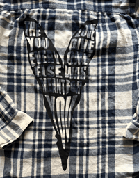 Image 4 of THE LOVE YOU GIVE FLANNEL (XL) 