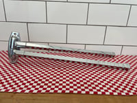 Image 1 of Vintage 1960's French Hotel Wall Mounted Chrome Plated Swivel Towel Rail