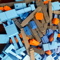 Image 2 of MILAN BOT LIMITED EDITION BLUE-ORANGE