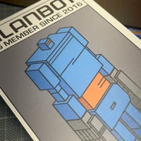 Image 3 of MILAN BOT LIMITED EDITION BLUE-ORANGE