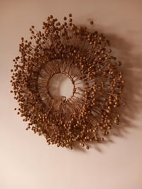 Image 3 of Dried flax wreath