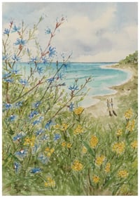 Among the Wildflowers ー Original Watercolour