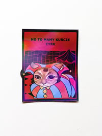 NO TO MAMY KURCZE CYRK Sticker