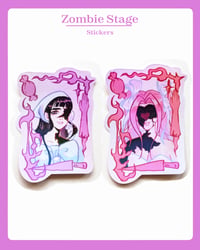 Image 1 of Zombie Stage Stickers