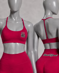 Image 1 of Built Different Centre-Strap Sports Bra