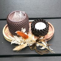 Image 5 of Tea Light Candle & Diffuser hand made high quality Eco Resin gifts sets by Lazy Hound Designs