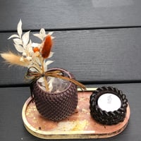 Image 6 of Tea Light Candle & Diffuser hand made high quality Eco Resin gifts sets by Lazy Hound Designs