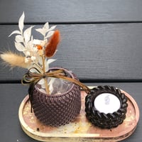 Image 9 of Tea Light Candle & Diffuser hand made high quality Eco Resin gifts sets by Lazy Hound Designs