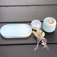 Image 7 of CLOUDY  Tea Light Candle & Diffuser hand made high quality Eco Resin gifts sets by Lazy...