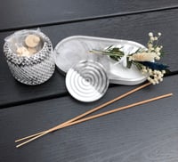 Image 2 of ECLIPSE Incense & Diffuser hand made high quality Eco Resin gifts sets by Lazy Hound Designs